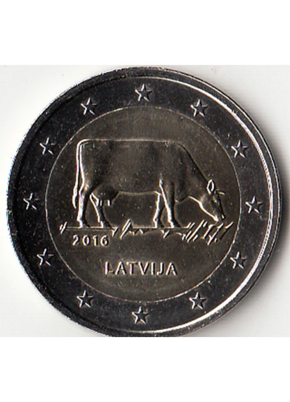 2016 - 2 Euro LETTONIA Settore Agro-Alimentare in Lettonia Fdc